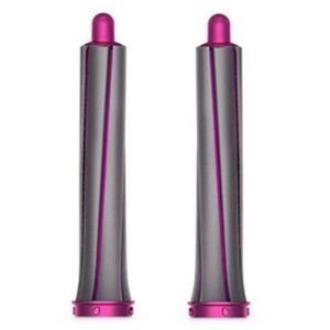Dyson 0.8 inch long barrel gray and Fuscia